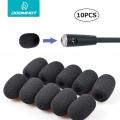 DoomHot 10PCS Microphone Covers Microphone Windscreen Sponge Cover Headset Mic Foam Cover Protective Cap for Gooseneck Meeting Mic.