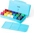 HIMI MIYA Gouache Paint Set – 18 Colors, 30 ml Each, Non-Toxic Paint for Canvas & Paper, Art Supplies for Professionals and Students.