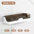 Shampoo Holder Shower Shelves Wall Mount Kitchen Storage Basket Cosmetic Rack Home Organizer Bath Accessories Bathroom Shelf.