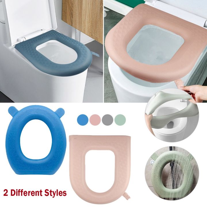 1pcs%20EVA%20adhesive%20washable%20foam%20toilet%20cover%20seat%20toilet%20waterproof%20green%20Silicone%20four%20seasons%20home%20easily%20life%20-%20Image%203