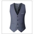 Summer Vest Men's Japanese Vest New Best Man Clothing Suit Vest Outer Wear Trendy Suit Popular Waistcoat. 
