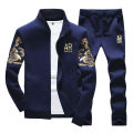 AR Blue Stylish Jacket with pant For Man.