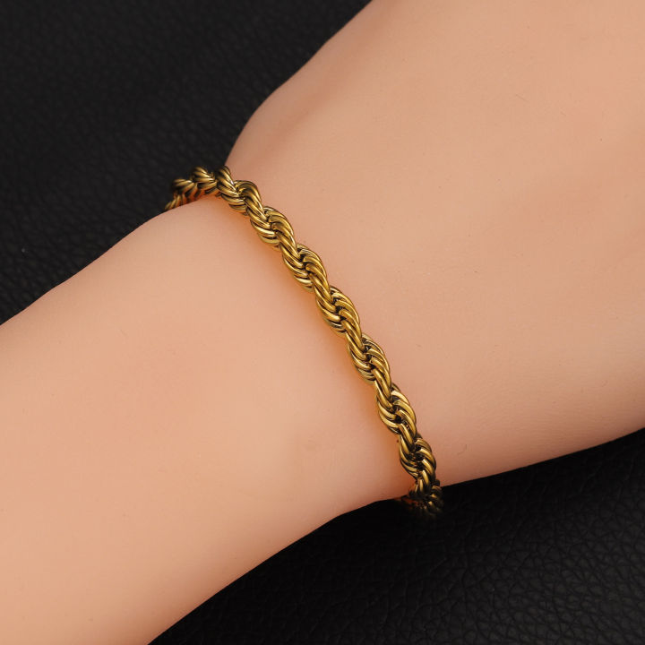 %E3%80%90Daily%20Necessities%20For%20Anyone%20Store%E3%80%912/3/4/5mm%20Stainless%20Twisted%20Rope%20for%20Men%20Women,Wrist%20Christmas%20Gifts%20Jewelry,Length%20Adjustable%20-%20Image%203