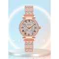 badgeLouisWill Crystal Women Watches Diamond Watch Ladies Top Luxury Brand Ladies Casual Women's  Crystal Watches Rhinestone Casual Wristwatch. 