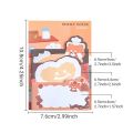 Cute Cartoon Sticky Note Pad, Creative Memo Note for School Students Office, Kawaii Self-adhesive Notepads for Kids. 