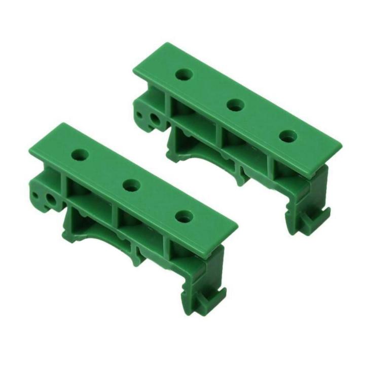5er-Set PCB DIN-Schienen-Halter – Für 35-mm-Hutschiene – PVC – Befestigung Für Leiterplatten Und Schaltgeräte