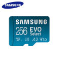 Original Samsung Mini SD Card EVO Optional Memory Card Tolerance 64GB 128GB 256GB 512GB 1024GB SDXC Level 10 U3 Expressway. 