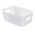 Household desktop storage box cosmetics storage sundry organizer storage basket plastic snack kitchen storage box.