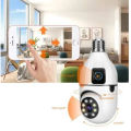 V380 pro Dual Lens(Double Camera) Wifi IP Security Bulb Camera 2. 