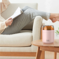 Glass Cup Humidifier Colorful Light Bedside Table Decoration Night Light Usb Large Mist Humidifier Pink. 