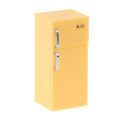 1 Pcs Dollhouse home furnishings mini color plastic refrigerator model MJD. 