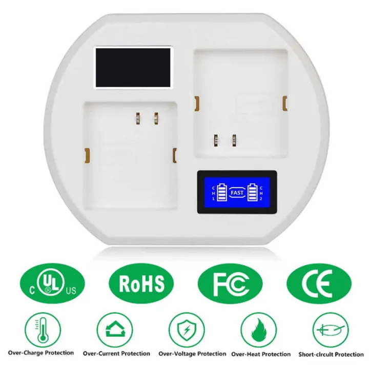 SEIVI%20Video%20Camera%20USB%20Quick%20Charger%20for%20Arlo%20Pro%202/Pro/walk%20Light%20Dual%20Charge%20LCD%20Smart%20Base%20-%20Image%206