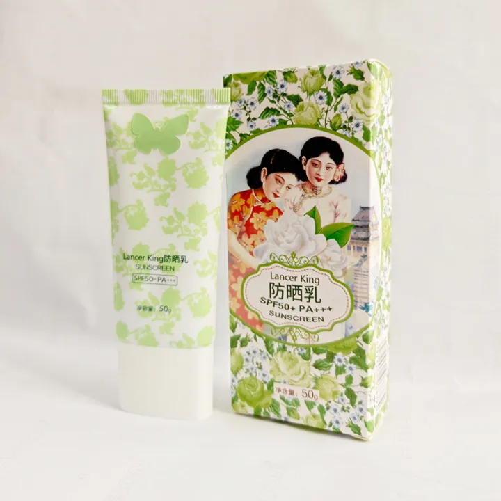 Lancer%20King%20Sunscreen%20Lotion%20SPF50+%20Woman%20Men%20Isolation%20Hydrating%20Facial%20Cream%20Old%20Shanghai%2050m%20-%20Image%202