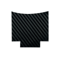 RC Car Front Engine Cover Front Engine Cover Carbon Fiber Pattern Headstock Cover Decorative Plate for LDRC AE86 1/18 RC Car Upgrade Parts Accessories. 
