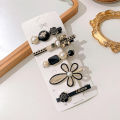 Understated -1Set Pearls Hair Clips Women Hairpins Hair Accessorie Flower Barrettes Headwear Girls For Women- Progressively Better.