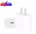 iPhone 20W Power Adapter Charger USB-C To Lightning Cable US EU Plug Fast Charger for iPhone.