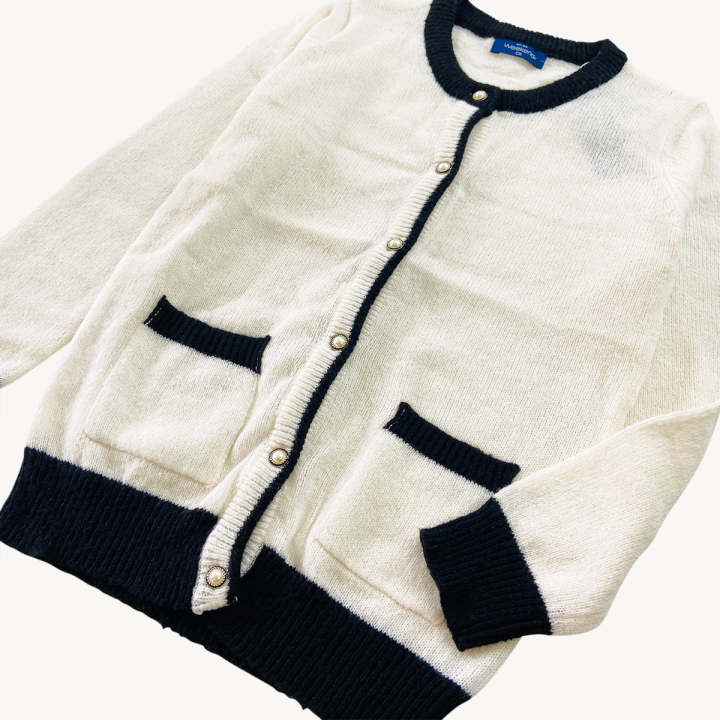 Womens%20Wool%20Blend%20Pearl%20Button%20Knit%20Cardigan%20Sweater%20From%20Levin%20-%20Image%203