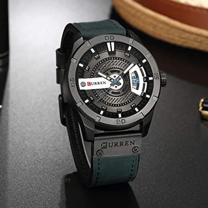 Curren%208301%20-%20Blue%20Leather%20Analog%20Watch%20for%20Men%20-%20Image%202