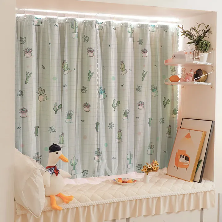 Bedroom%20Curtain%20with%20Rod%20Cover%20Punch-Free%20Installation%20Small%20Window%20Simple%20Bay%20Window%20Shading%20Cloth%20Rental%20ins%20Short%20Style%20-%20Image%203