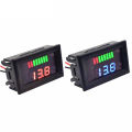 Car Charge Level Indicator DC 12V 24V 36V 48V 60V 72V Lithium Li-ION Capacity Meter Tester Display LED Tester Voltmeter.