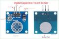 Digital Touch Sensor, TTP223B Module Capacitive Touch Switch. 