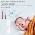 Tuya Intelligent ZB Temperature and Humidity Sensor - Wireless Smart Home Automation. 