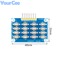 4X4 4*4 16 Keys Matrix Keyboard Module MCU Development Board Module Patch Buttons Learning Board 3.3V 5V for Arduino.