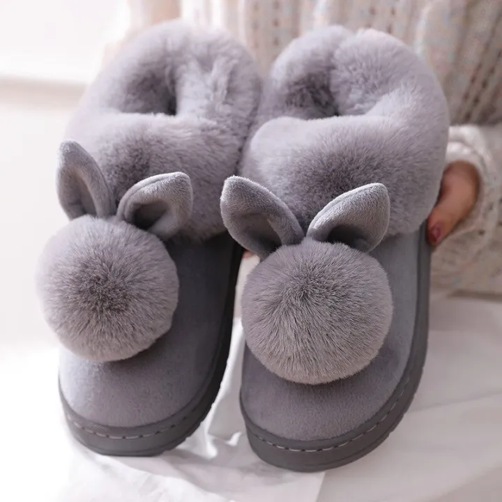 Autumn%20Winter%20Cotton%20Slippers%20Rabbit%20Ear%20Home%20Indoor%20Slippers%20Winter%20Warm%20Shoes%20Womens%20Cute%20Plus%20Plush%20Slippers%20-%20Image%202