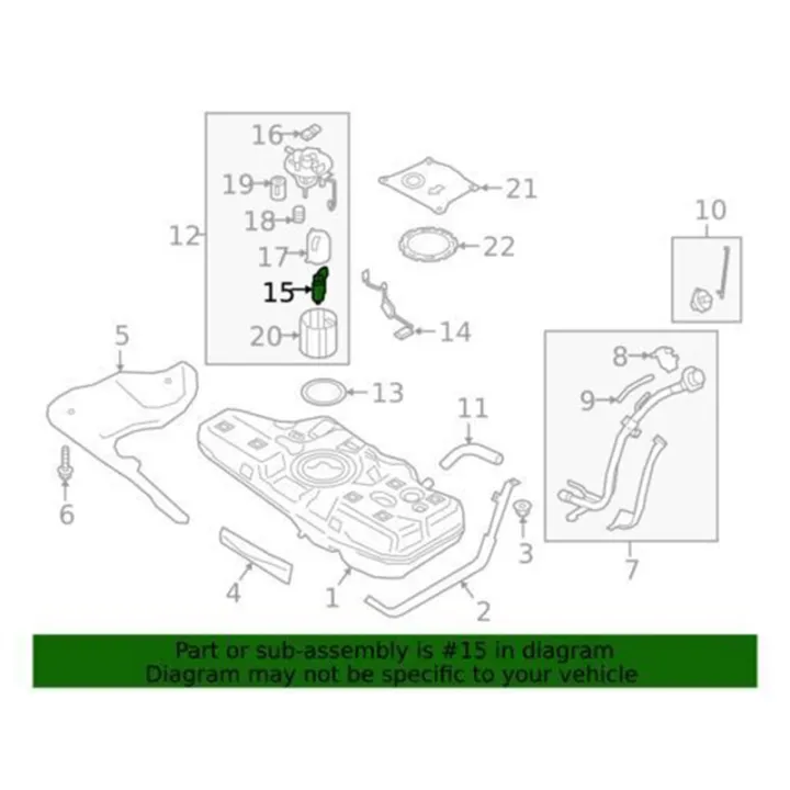 31119-C9000%20Fuel%20Pump%20Tube%20Assembly%20for%20Accent%2016-20%20-%20Image%206