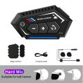 NYF BT12C BT22 Bluetooth Motorcycle Helmet Headset Headphone Wireless Motor Bike Handsfree Stereo Earphone Speaker With Soft Mic.