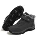 Winter Men Boots Plush Leather Waterproof Sneakers Climbing Shoes Unisex Men Women Outdoor Non-slip Warm Hiking Ankle Boot BunnyGarden.