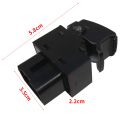 1 Pcs Spiral Cable Clock Spring 84306-06140 & 1 Pcs Electric Window Passenger Control Switch 93580-2E000.