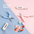 Scissors Creative Mini Portable Folding Scissors Simple Paper-Cutting Art Tool Stationary Scissors. 