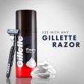 International Product Gillette Saving Foam Used For Men -98Gm. 