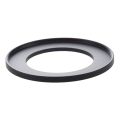 2 Pcs Black Camera Filter Lens Step Up Ring Adapter, 1 Pcs 49Mm-72Mm & 1 Pcs 49Mm-77Mm.