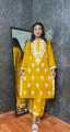 Lucknow Embroidery Work Readymade 2-pcs Short Kmeez Salwar Kameez For Women D-02.