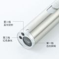 LED Mini Bright Light Flashlight USB Rechargeable Infrared Cat Tease Stick Laser Pointer Purple Money Detector Lighting Flashlight. 