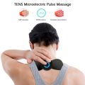 Electric Massager Pad Mini Neck Cervical Massage Stimulator Adjustable Massage Pad for Shoulder Back Waist Arms Legs Aches. 