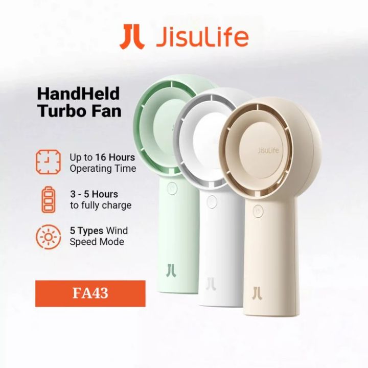 JISULIFE%20FA43%20(LIFE%205%20PLUS)%204000mAh%20Handheld%20Turbo%20Fan%20-%20Image%203