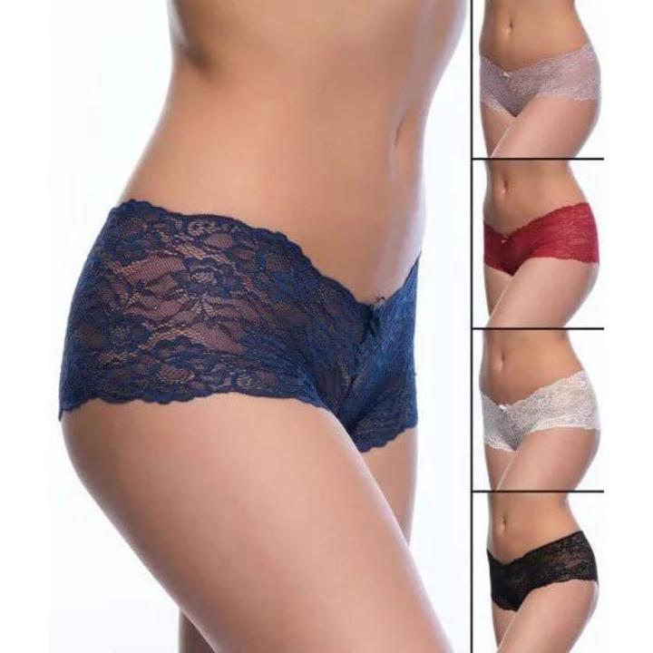 3 pieces Soft fitting Net penty comfortable and stylish soft penty for women and girls - Panty - Panty