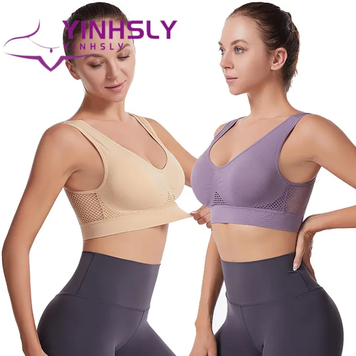 Sports%20Bra%20Shockproof%20Seamless%20Gather%20Mesh%20Back%20Fitness%20Bra%20-%20Image%2010