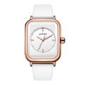 New Fashion Elegant Square Dial Women Waterproof Quartz Watch Vintage Simple Wristwatch Gift Idea. 