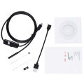 Mini Endoscope Camera 7mm/5.5mm USB Camera for Android Inspection Borescope. 