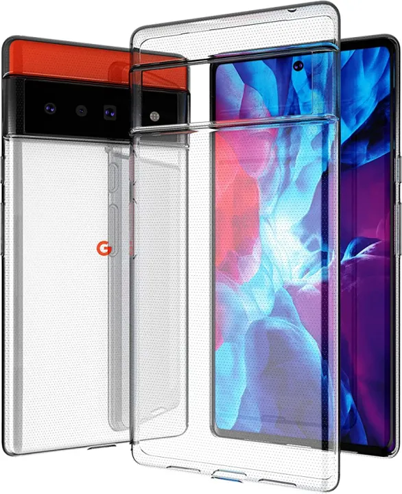 Google%20Pixel%206A%20Clear%20Slim%20Anti-Slip%20Grip%20Soft%20Flexible%20Back%20Cover%20Transparent%20-%20Image%202