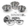 Stainless Steel Hari/Induction Friendly Hari Set with Lid /Cooking Mini Hari -1000 ml. 