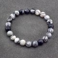 【Fast and Reliable Shipping】 Natural Stone Bracelet Man Natural Flower Green Gemstone Beads Jewelry for Women Bohemia Style Elastic Bangle Wholesale.