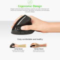 Optical Vertical Mouse Ergonomic Wired Mouse USB Mice 5 Button for PC Laptop(Grey). 