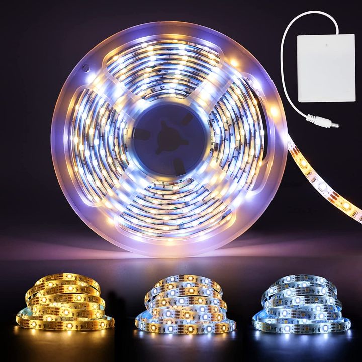 Battery%20Operated%20Led%20Strip%20Lights%20White%20With%20Remote,%208%20Modes,%20Dimmable,%20Timer,%20Cuttable,%20For%20Pc%20Tv%20Kitchen%20Decor%20(2M%2060Led)%20-%20Rgb%20Led%20Strip%20Light%20-%20Image%203