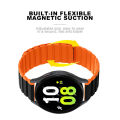 22mm silicone magnetic strap for smart watch. 