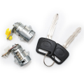 4X Door Lock Set with Key(L & R) for 89-95 Pickup 89-98 4Runner for Door Lock Cylinder Key 69051-35030.